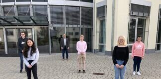 Malcherek, Li, Wunderlich, Gerhardt, Krämer, Zhang (von li. nach re)