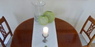 Diamantene Konfirmation ins Wohnzimmer verlegt