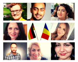 Karsten Kopp, Roland Covaci, Bahar Özer, Amalia Bulla-Garlonta, Stefania Pop, Razvan Cazan, Eva Covaci, Gülsen Tor (v.l.n.r.)