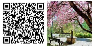 Der QR-Code führt zu den lauschigen Plätzen