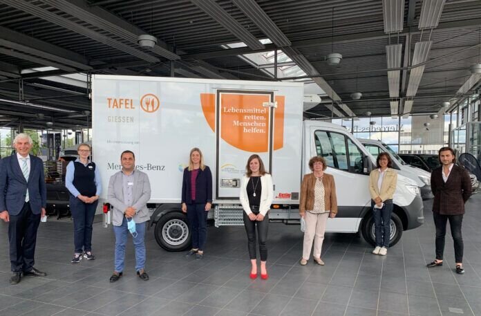 Neuer Kühltransporter für die Tafel Gießen