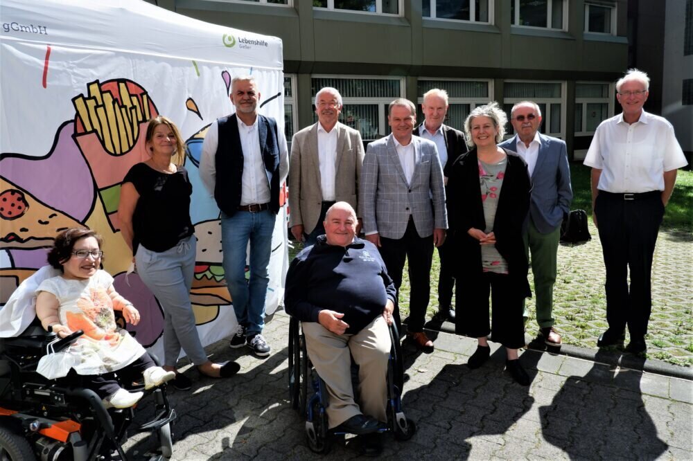 Lebenshilfe Gießen_Besuch LWV bei proLiLo