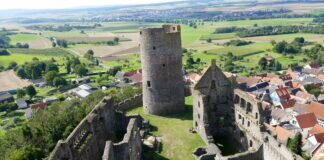 Burgruine Münzenberg, immer wieder ein Besuch wert