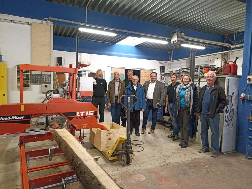 IMG_20211001_173253 Die Wettenberger Delegation um Bürgermeisterkandidat Marc Nees zu Besuch in der Produktionsschule am Abendstern