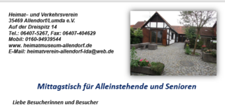 Mittagstisch am 21.10.2021