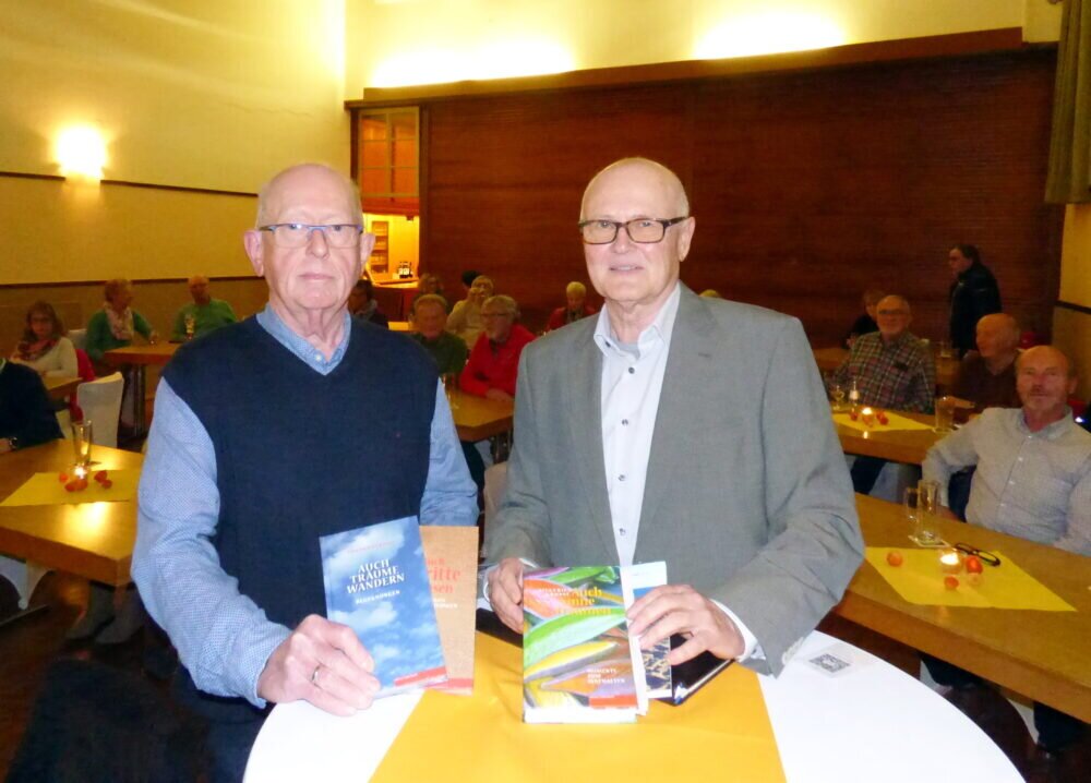 v.L. Helmut Faber und Dr. Siegfried Grosse b