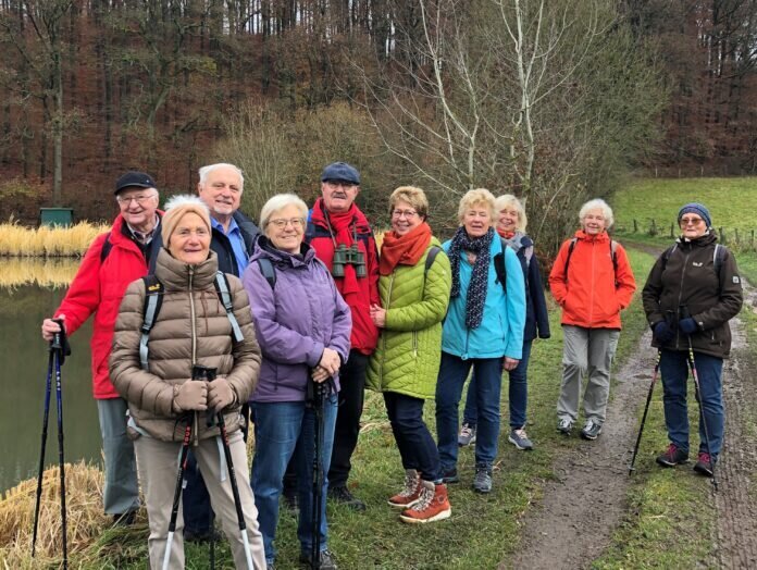 Wandergruppe am Elmensee