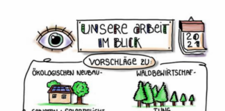 2021 – unser Jahr in einem Bild: grün – vielfältig – ideenreich