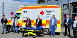 Landtagsabgeordnete Nina Heidt-Sommer (SPD) besucht DRK Rettungsdienst Mittelhessen