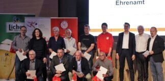 Auszeichnung Ehrenamt im Sportkreis Gießen