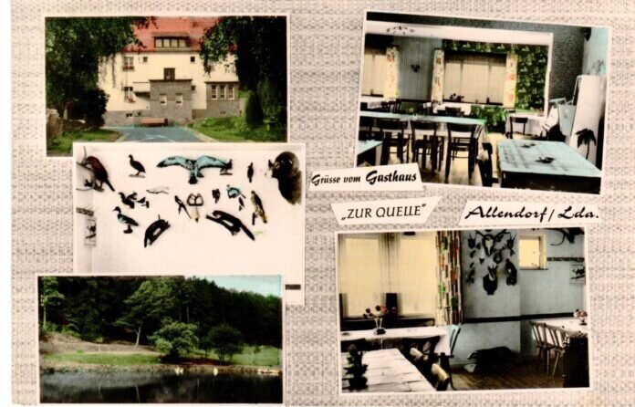 Heimat- und Verkehrsverein historische Bilder Zimmer Pension AK(3)