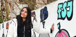 Andrea Munoz Usuga aus Kolumbien absolviert ihr Internationales FSJ im Gießener Kompetenzzentrum berufliche Bildung