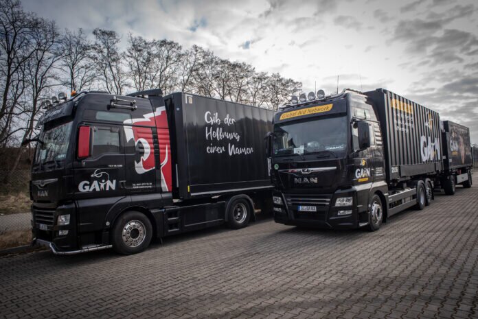 GAiN-Hilfstransporte in die Ukraine