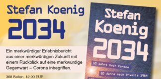 Neuer Zeitreise-Roman von Stefan Koenig: “2034”