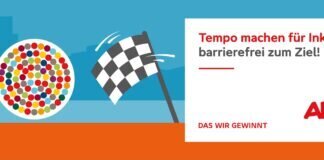 Am 5. Mai heißt es: „Tempo machen für Inklusion – barrierefrei zum Ziel“