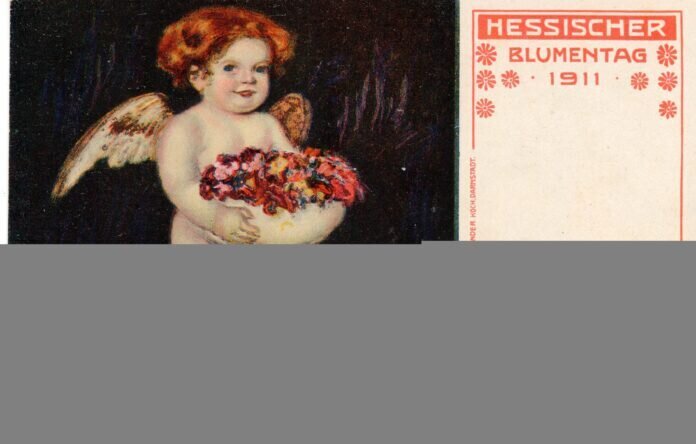 Ansichtskarte Blumentag 1911a