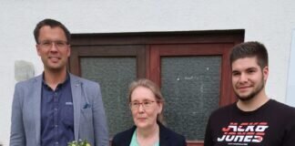 Sportliche Ehrung der Gemeinde Rabenau für Carola Sodtke
