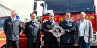 Verspätete Einweihung des Feuerwehrhauses in Hüttenberg