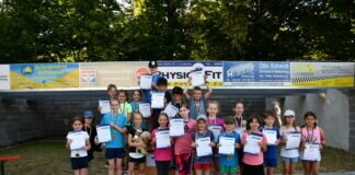Toller Sommerbiathlon Bambini-Wettkampf in Laubach