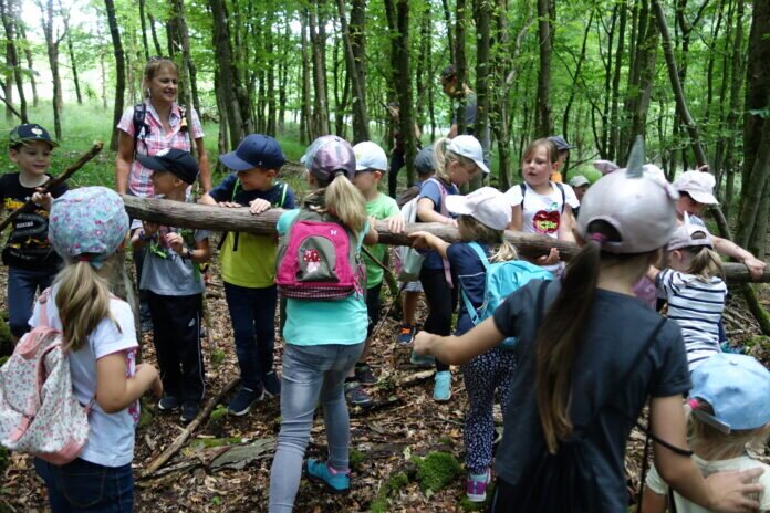 Kinder in Aktion