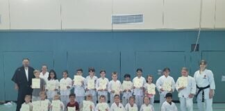 Erfolgreiche Prüfungen im Karate Dojo Lollar