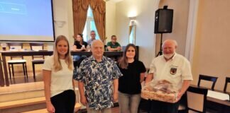 Eberhard Lotz für 40jährige Mitgliedschaft geehrt