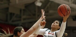 Olympia-Teilnehmerin für den BC Marburg