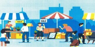 Vorbereitung für Dorfflohmarkt läuft gut an