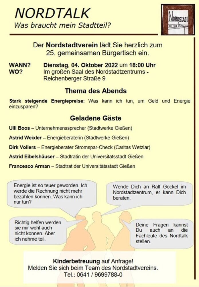Flyer_25_NORDTALK Der Veranstaltungsflyer