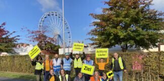 parkwalk bei parkrun & 4. Geburtstag am Schwanenteich