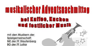 Musikalischer Adventsnachmittag des Jugend- & Blasorchesters der Freiwilligen Feuerwehr Lollar