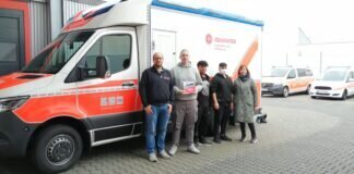 Schulsanitätsdienst der Alexander-von-Humboldt-Schule besucht Johanniter-Unfall-Hilfe e.V.