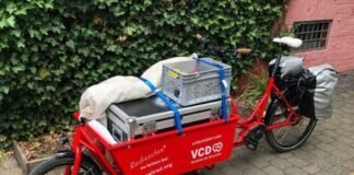 Feuerrotes Lastenrad – VCD fördert attraktiven Neuzugang bei „Allrad“