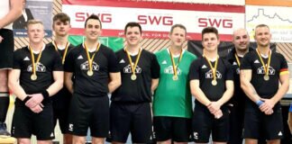 Bronze für das Krofdorfer 5er-Radball Team