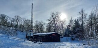 Auf der Sackpfeife hinter Biedenkopf