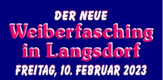 Weiberfasching in Langsdorf: AUSVERKAUFT