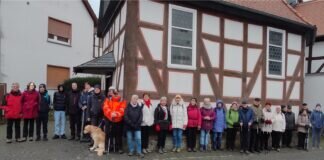 Unterwegs zu Kirchenstümpfen im Ebsdorfer Grund