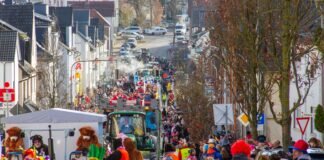 Faschingsumzug und Kinderfasching in Krofdorf-Gleiberg