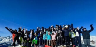 Ski- und Snowboardfahrt der AFS Linden nach Südtirol