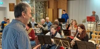 Übungswochenende beim Musikzug Holzheim