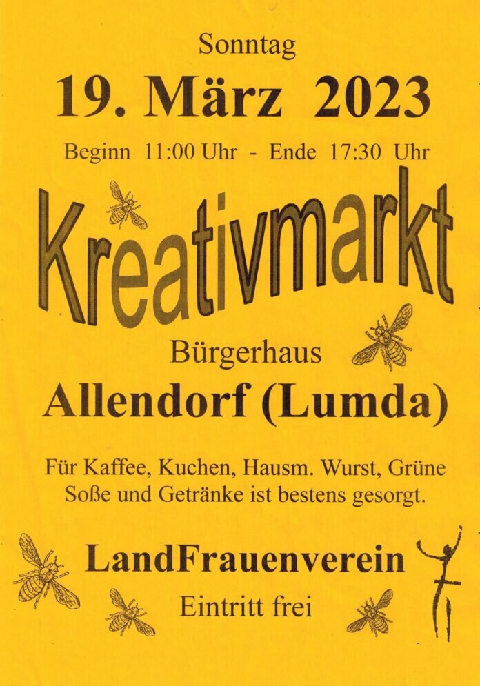 Kreativmarkt 19.03.2023