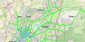 Verkehrswende-Initiativen: Fahrradstraße auf dem Anlagenring braucht zuführende Achsen, gute Ausschilderung und den Start der RegioTram-Planung