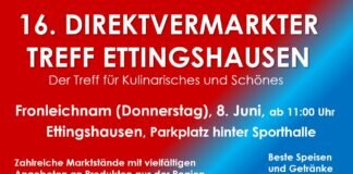 Direktvermarkter-Treff in Ettingshausen an Fronleichnam