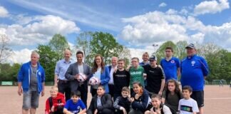 Landtagsabgeordnete Nina Heidt-Sommer besucht Sportorganisationen und Sportvereine in Gießen