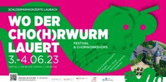 Schlossparkkonzerte Laubach – Wo der Cho(h)rwurm lauert