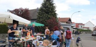1. Weickartshainer Dorfflohmarkt von Erfolg gekrönt