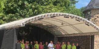 WM-Chor auf dem Schiffenberg