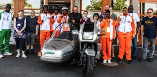 Ivorische Special-Olympics-Athlet*innen besuchen Lebenshilfe-Werkstatt in Lollar