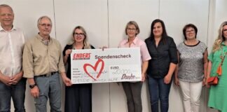 Spende der Firma Enders: 20.000 Euro für Inklusionsprojekte in Uganda