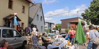1. Lehnheimer Flohmarkt belebte 17 Straßen